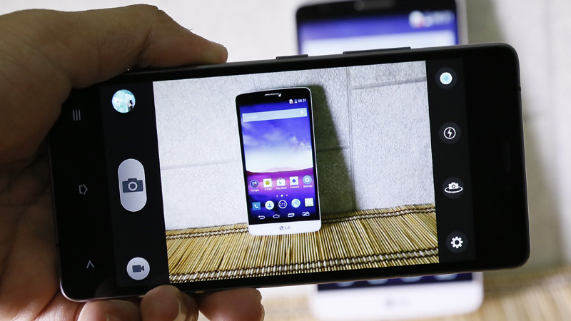 Giao diện camera Gionee