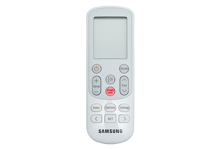 Cách sử dụng remote máy lạnh Samsung > Các bước điều chỉnh chức năng làm lạnh một người