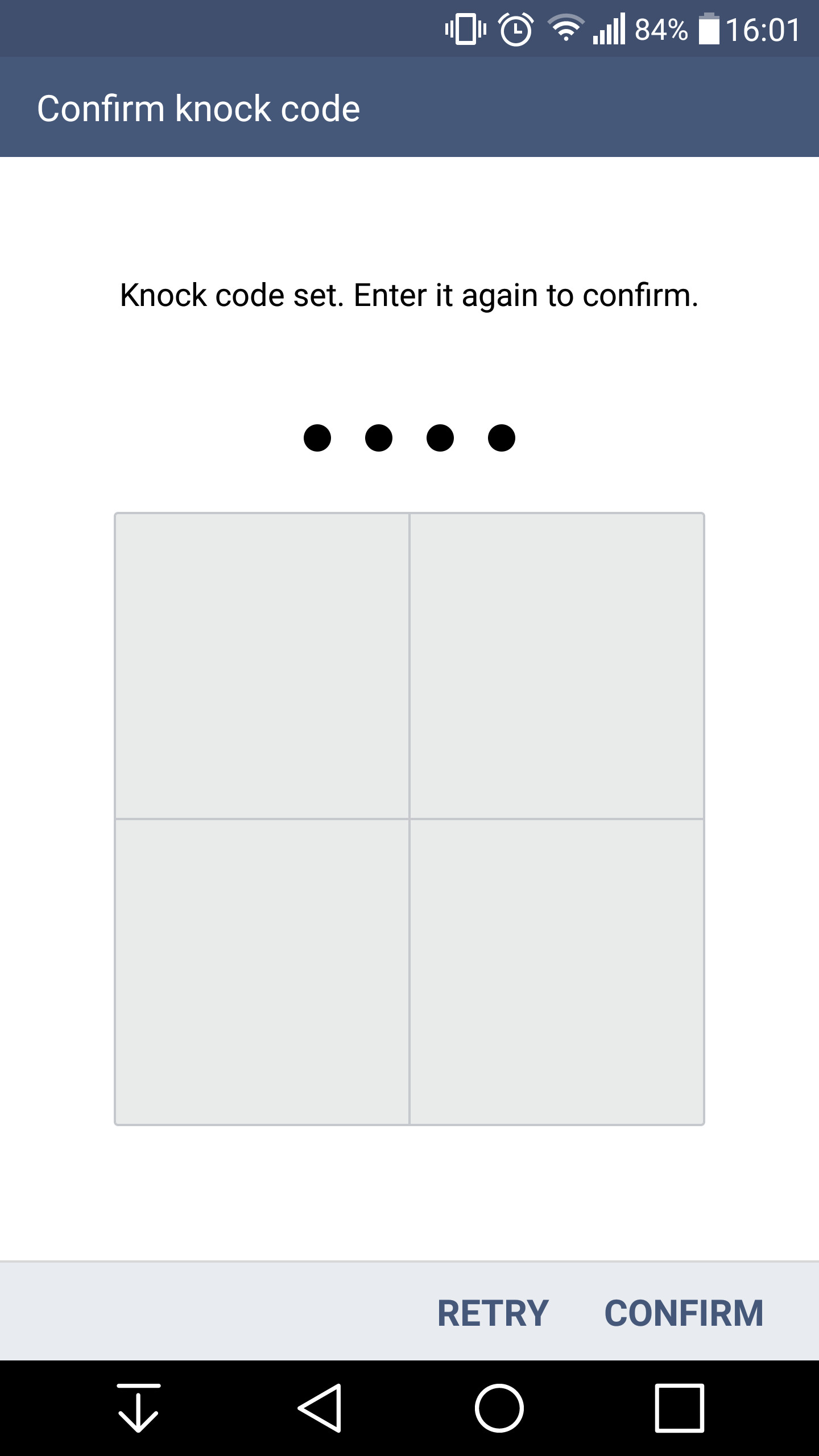 Thiết lập mã giống hệt như ở bước 5. Xong rồi thì nhấn 