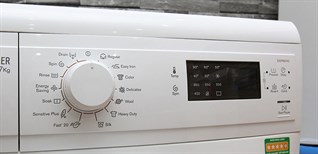 Cách sử dụng bảng điều khiển máy giặt Electrolux EWP85742, EWP85752, EWP10742