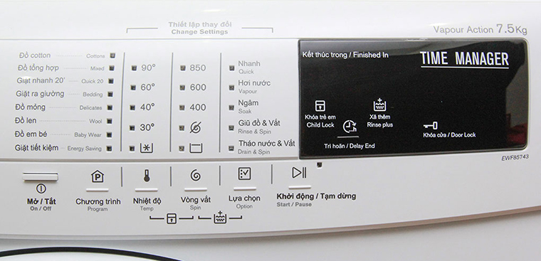 Có nên sử dụng chế độ giặt nước nóng trên máy giặt Electrolux 7.5kg không và lý do tại sao?
