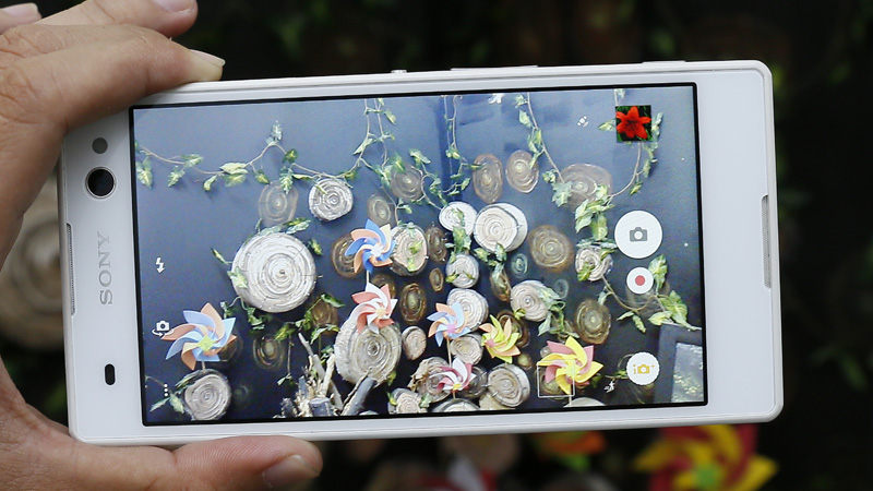 giao diện camera sony