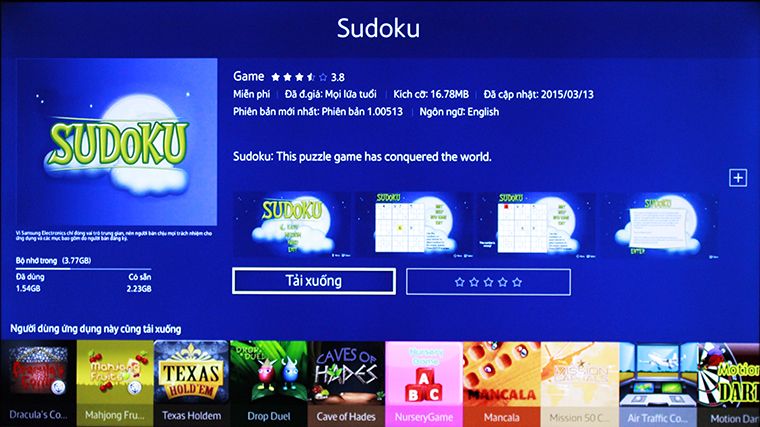 Sudoku là trò chơi  giải đố nổi tiếng