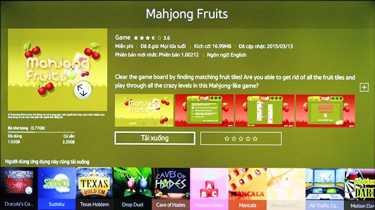 Mahjong Fruit mang đến không gian trẻ trung, bắt mắt