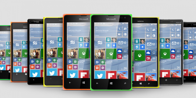 Các thiết bị Lumia được lên đời Windows 10 Mobile Các thiết bị Lumia được lên đời Windows 10 Mobile