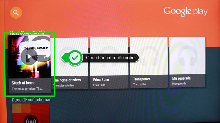 Chọn bài hát muốn nghe