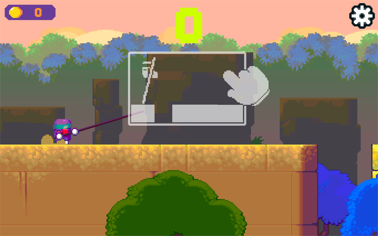 Chỉ cần canh thời gian một cách phù hợp để nhân vật của mình có thể nhảy qua những chướng ngại vật Chỉ cần canh thời gian một cách phù hợp để nhân vật của mình có thể nhảy qua những chướng ngại vật