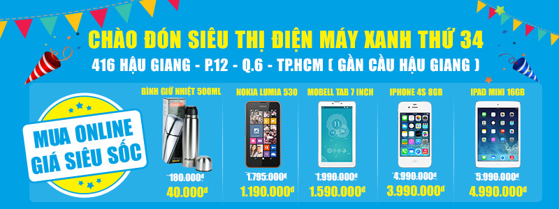 Khai trương siêu thị