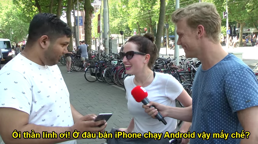Điều gì sẽ xảy ra khi bạn 'troll' iFan: iPhone chạy Android? Chắc vui! Điều gì sẽ xảy ra khi bạn 'troll' iFan: iPhone chạy Android? Chắc vui!