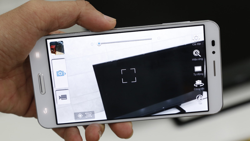 Giao diện camera Pantech Vega A900L