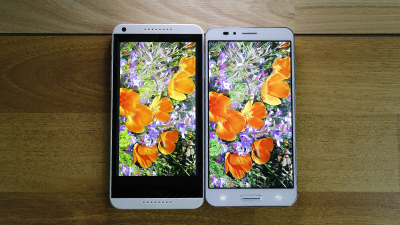 So sánh Pantech Vega Secret Up A900L và HTC Desire 816G