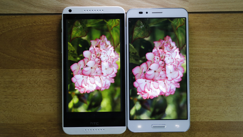 So sánh Pantech Vega Secret Up A900L và HTC Desire 816G