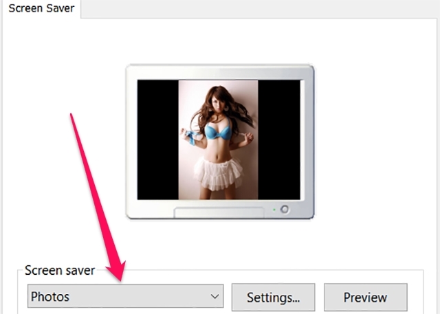 Tùy chỉnh Screensaver