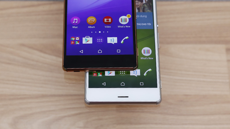So sánh Sony Xperia Z3 và Sony Xperia Z3 Plus