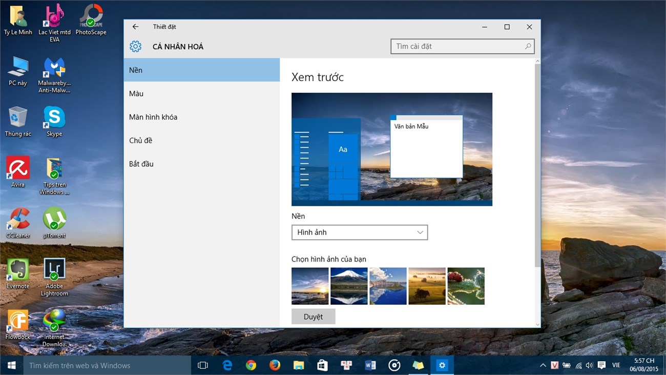 Những tính năng cần biết về Windows 10 dành cho người Việt