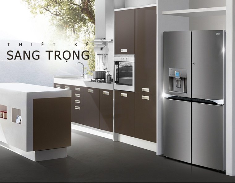 Thiết kế sang trọng, cho không gian thêm đẳng cấp Các dòng tủ lạnh LG năm 2015 > Thiết kế sang trọng, cho không gian thêm đẳng cấp