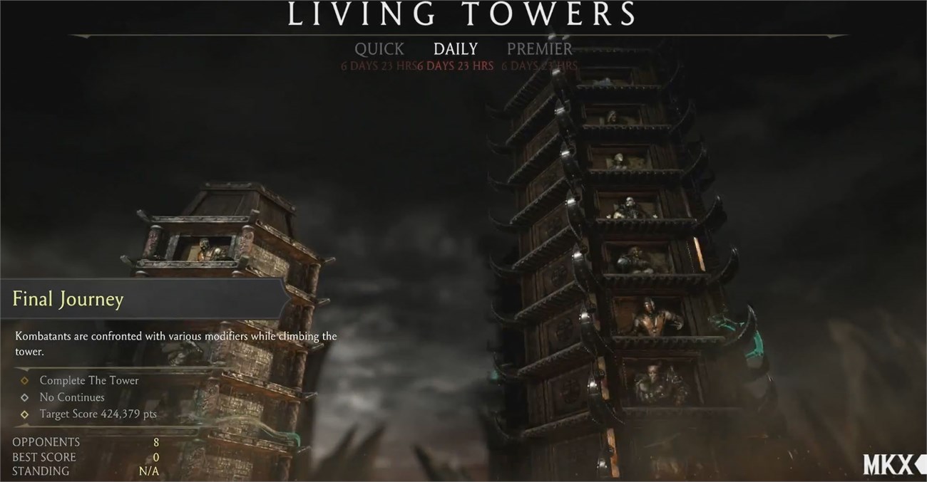 Mortal Kombat X tower