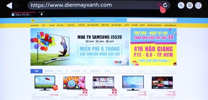 Cách đánh dấu trang web yêu thích trên Smart tivi LG hệ điều hành WebOS
