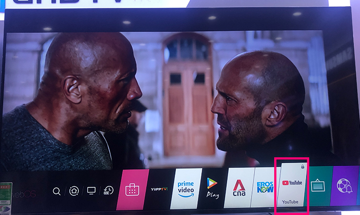 Giao diện sau khi khóa ứng dụng