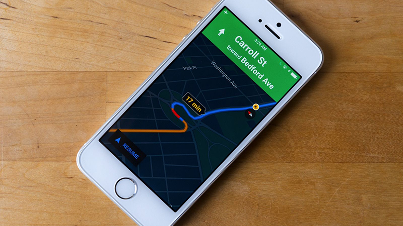 Google Maps cập nhật chế độ ban đêm cho iOS