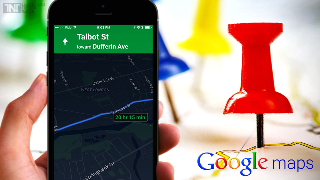 Google Maps Night Mode