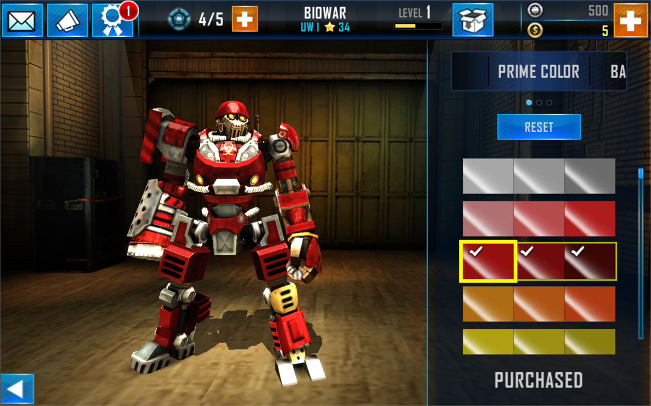 Số lượng robot trong game hết sức đa dạng và phong phú