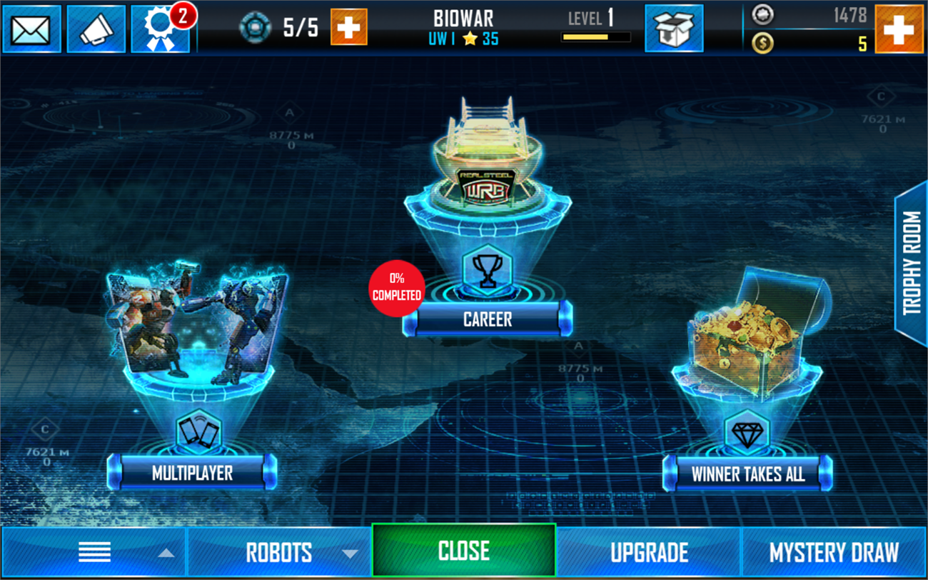 Trong game sẽ có 3 chế độ chơi khác nhau