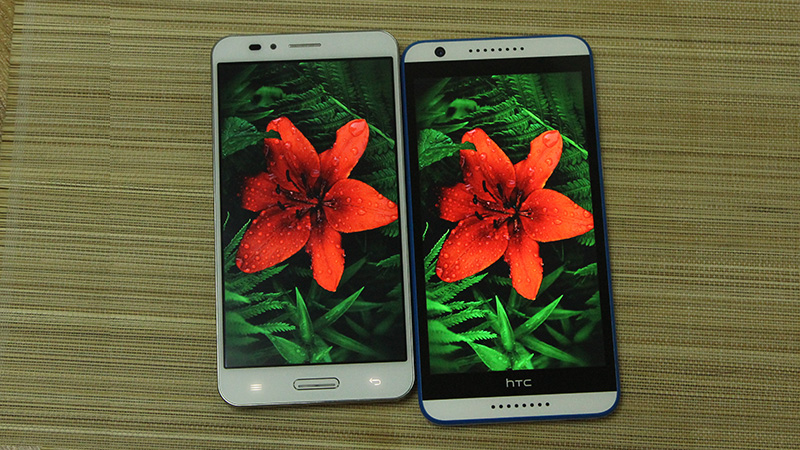 So sánh HTC Desire 820Q và Pantech Vega Secret Up A900L