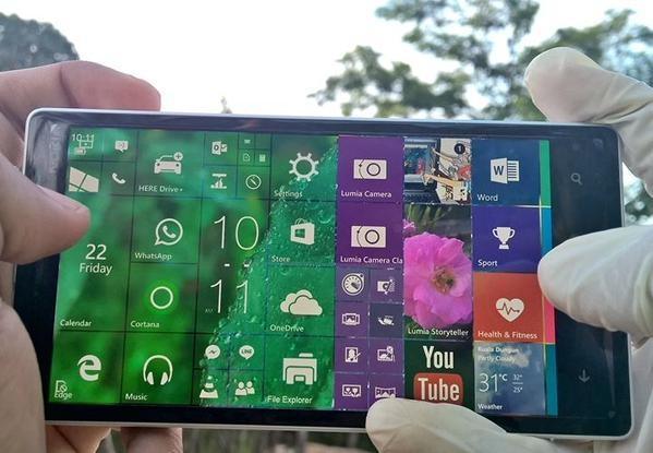 Windows 10 Mobile sẽ có chế độ xoay ngang ngay cả ở màn hình chủ