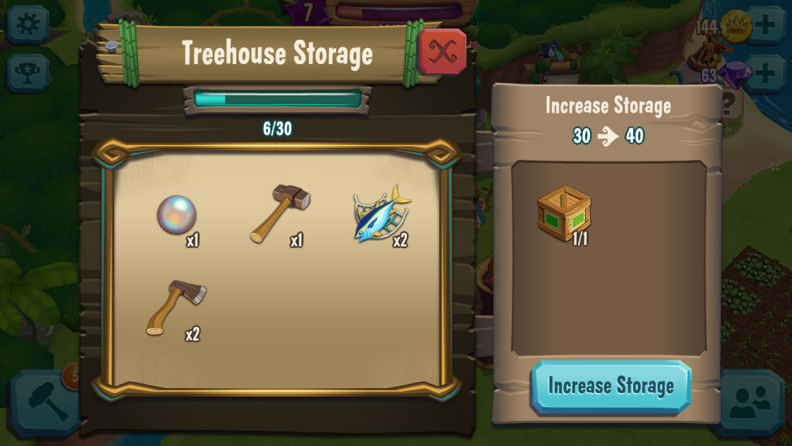 Mở rộng không gian dự trữ để cất những món đồ không cần thiết Mở rộng không gian dự trữ để cất những món đồ không cần thiết