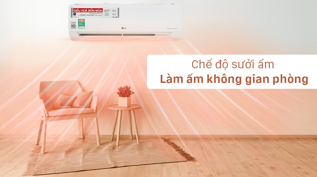 Chế độ sưởi ấm Heat