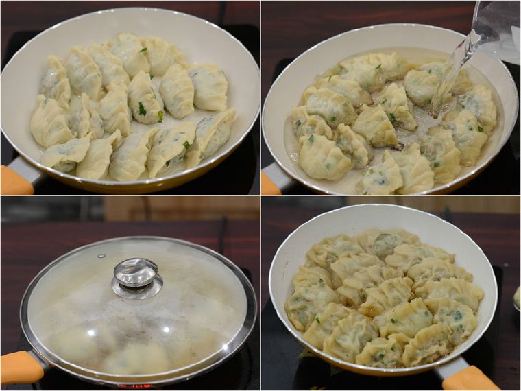 Bước 4 Chiên bánh Há cảo Gyoza