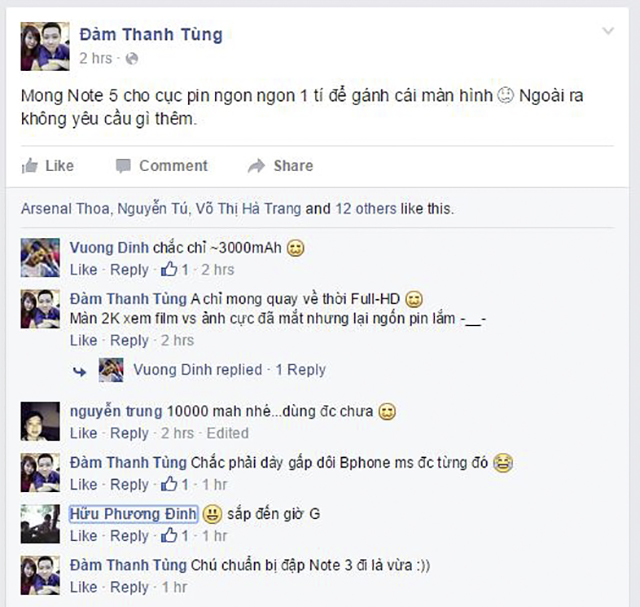 Nhận xét thú vị