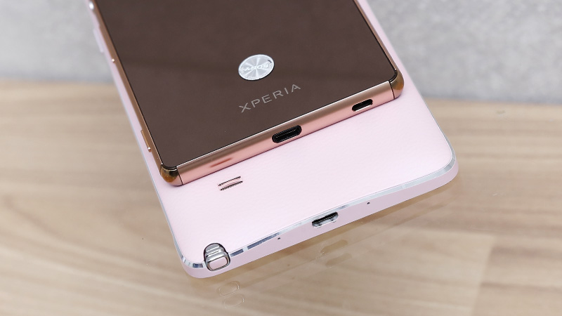 So sánh galaxy note 4 và sony xperia z3 plus