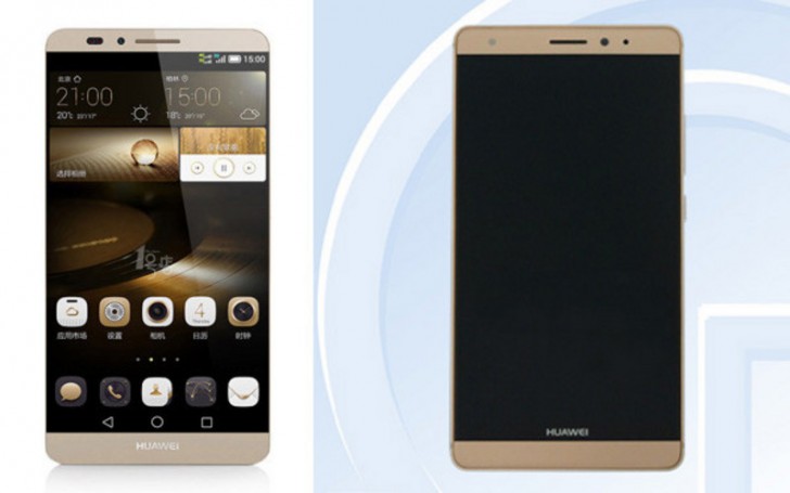 Ảnh rò rỉ được cho là Huawei Mate 7S