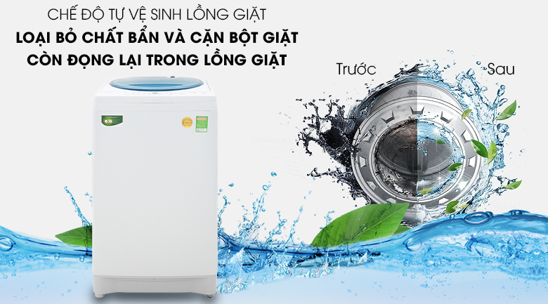 Tác dụng và cách sử dụng tính năng vệ sinh lồng giặt máy giặt