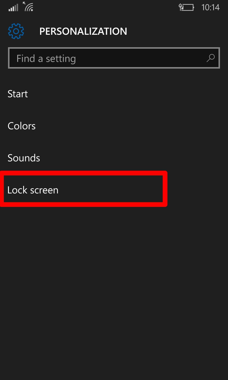 binglockscreenwindows10mobile