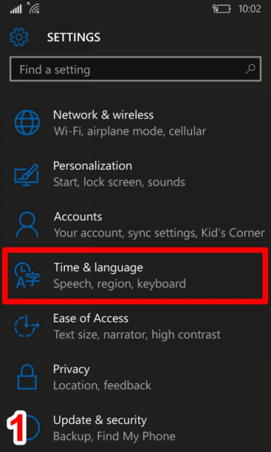 caretstickwindows10mobile