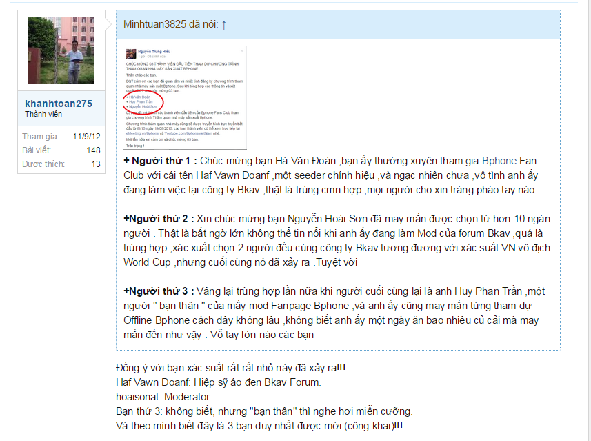 BKAV mời thành viên công nghệ thăm quan