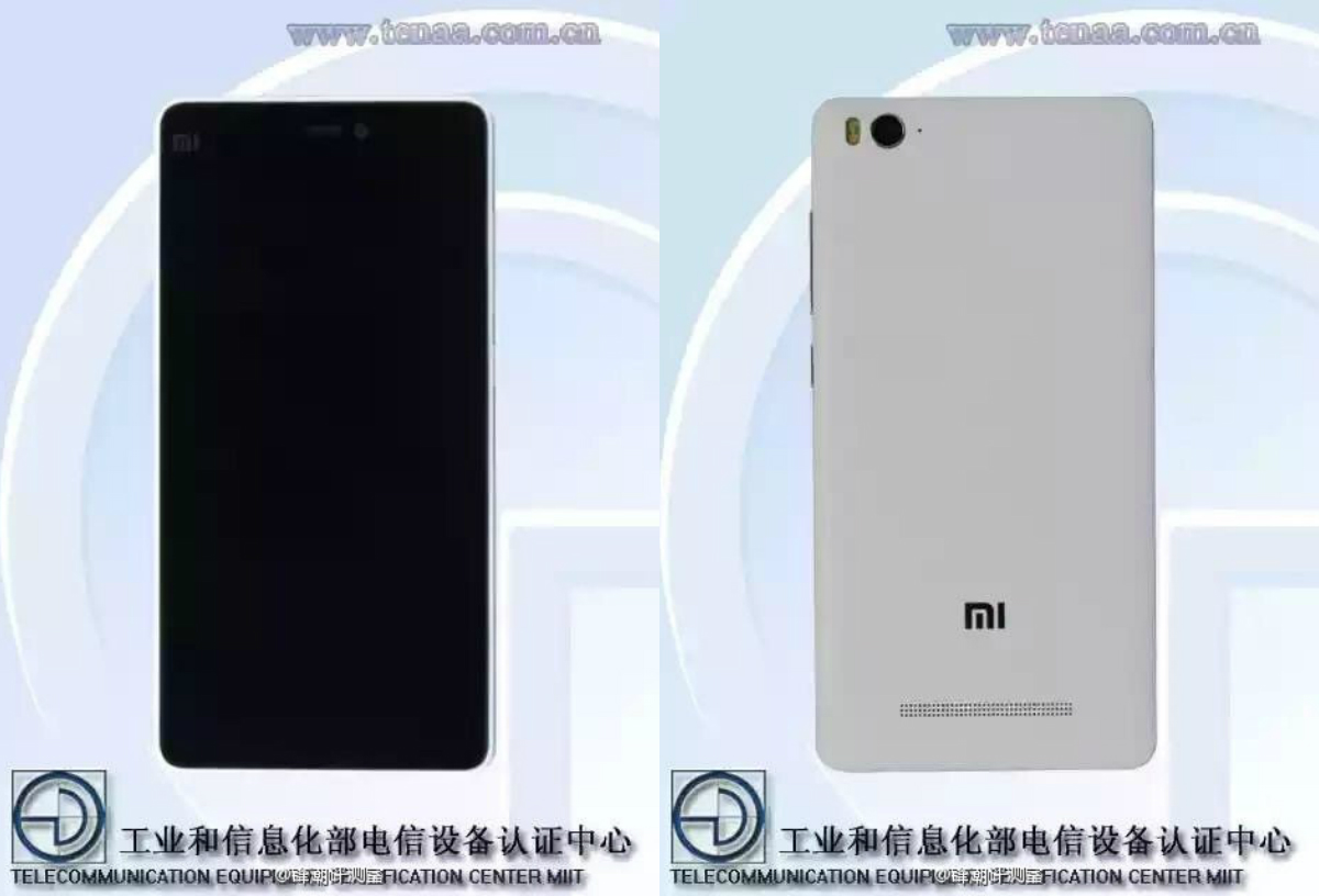 Xiaomi Mi 4i được TENAA ghi nhận