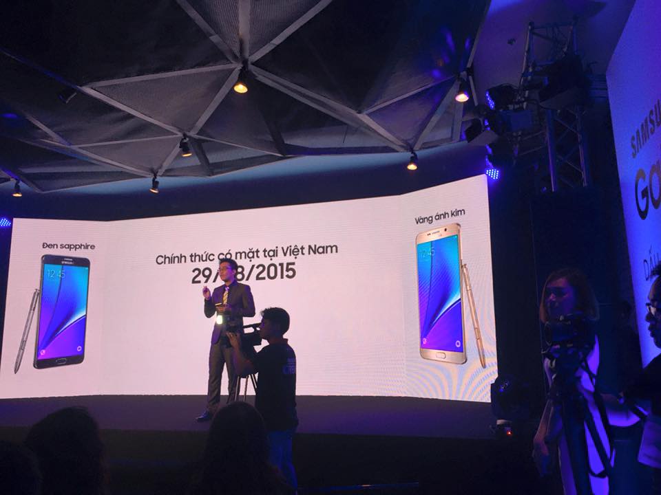 Galaxy Note 5 sẽ lên kệ chính thức vào ngày 29/8 Galaxy Note 5 sẽ lên kệ chính thức vào ngày 29/8