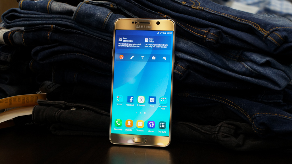 Đập hộp Galaxy Note 5