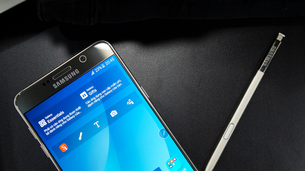 Đập hộp Galaxy Note 5