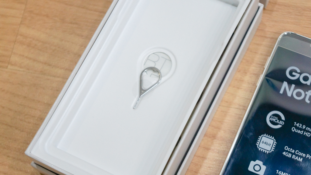 Đập hộp Galaxy Note 5