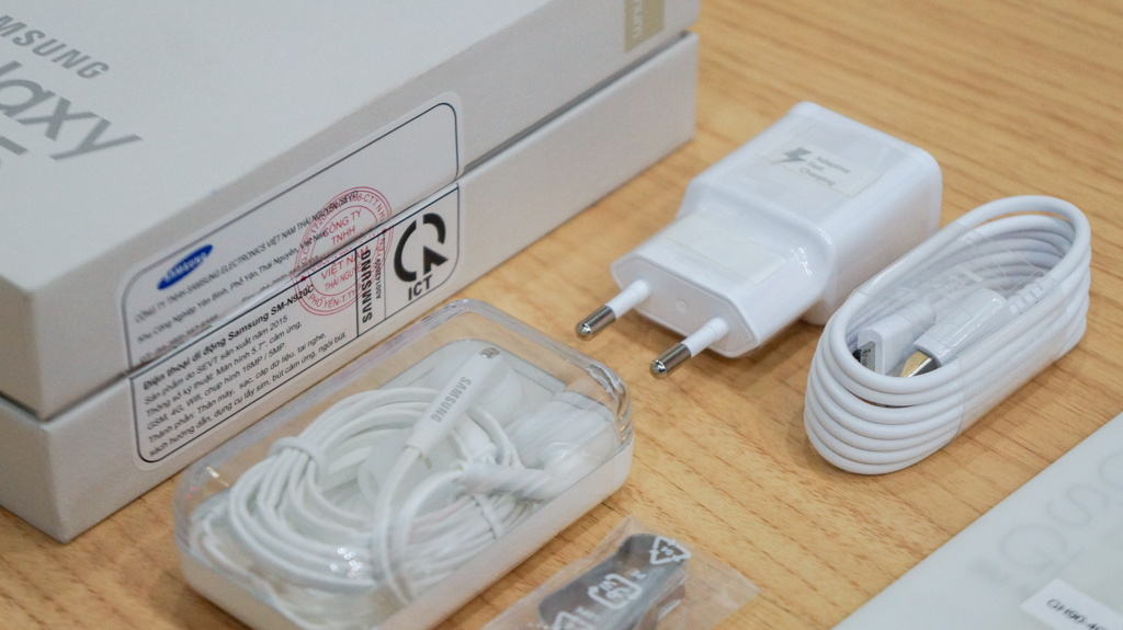 Đập hộp Galaxy Note 5