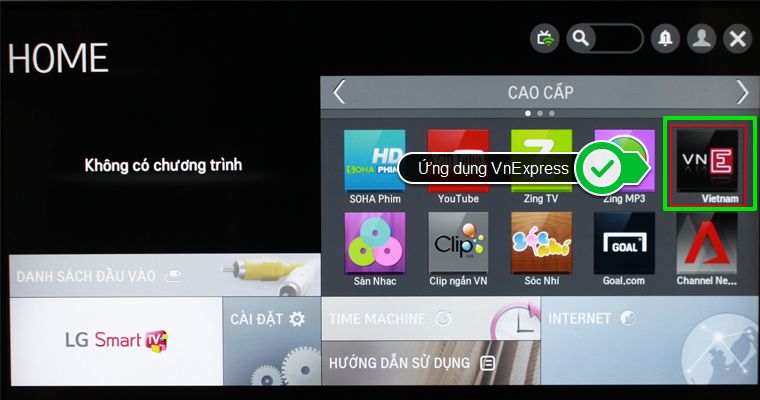 Top 5 applications to read newspapers on LG Smart TVs with NetCast operating system