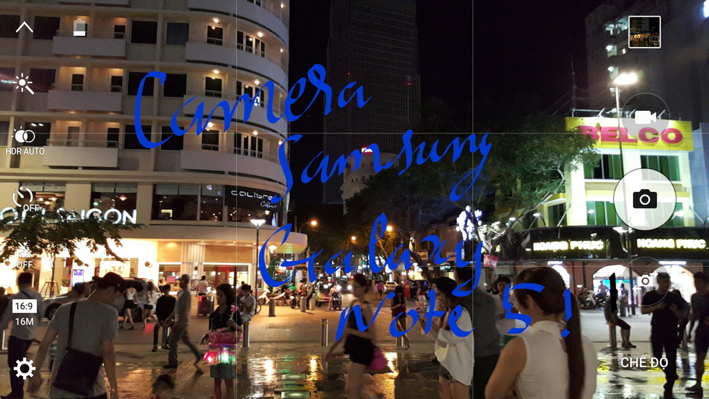 Trải nghiệm camera Galaxy Note 5