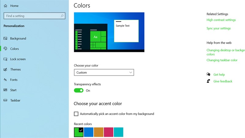 Cách làm giao diện Windows 10 đẹp hơn