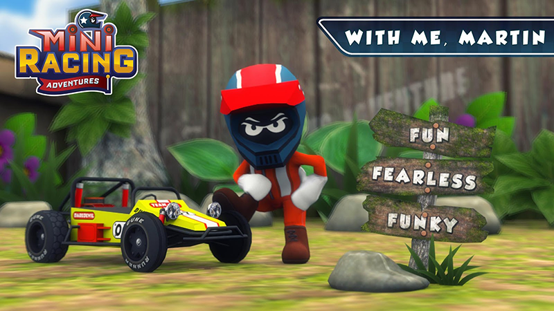 [Review] Đua xe thần chưởng cùng Martin trong Mini Racing Adventures