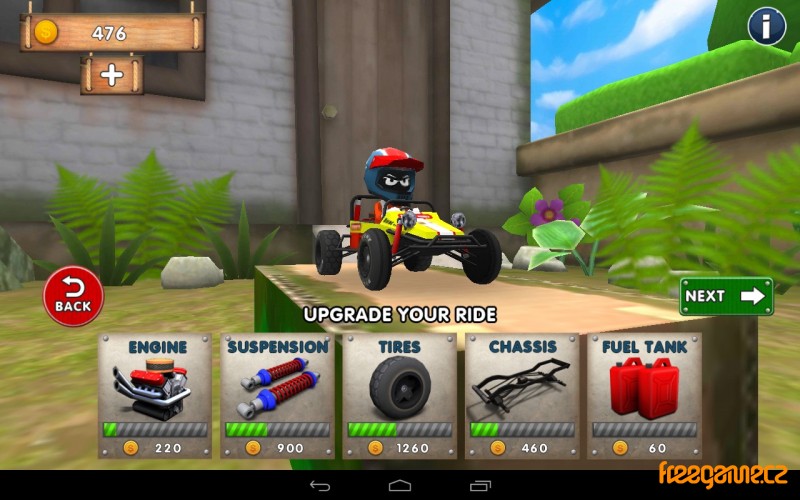 Số lượng các loại xe trong game là khá phong phú và đa dạng, bên cạnh đó là các dạng địa hình khác nhau đầy tính thử thách. Số lượng các loại xe trong game là khá phong phú và đa dạng, bên cạnh đó là các dạng địa hình khác nhau đầy tính thử thách.